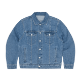 Corteiz C-Star Denim Trucker Jacket Blue