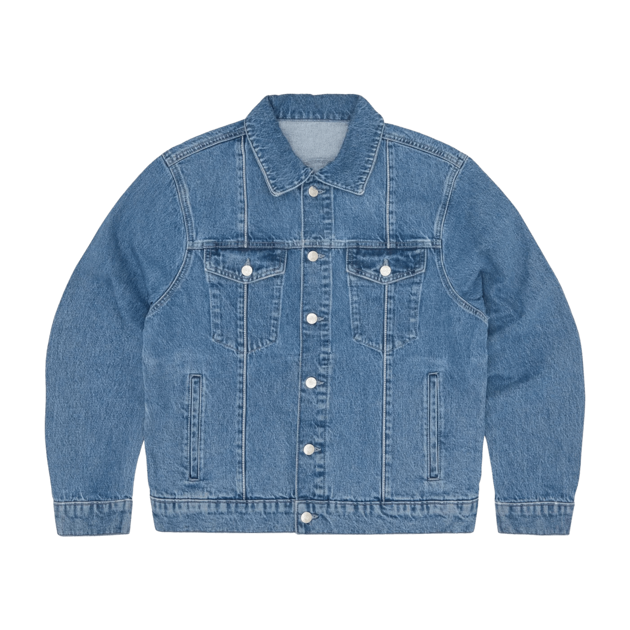 Corteiz C-Star Denim Trucker Jacket Blue