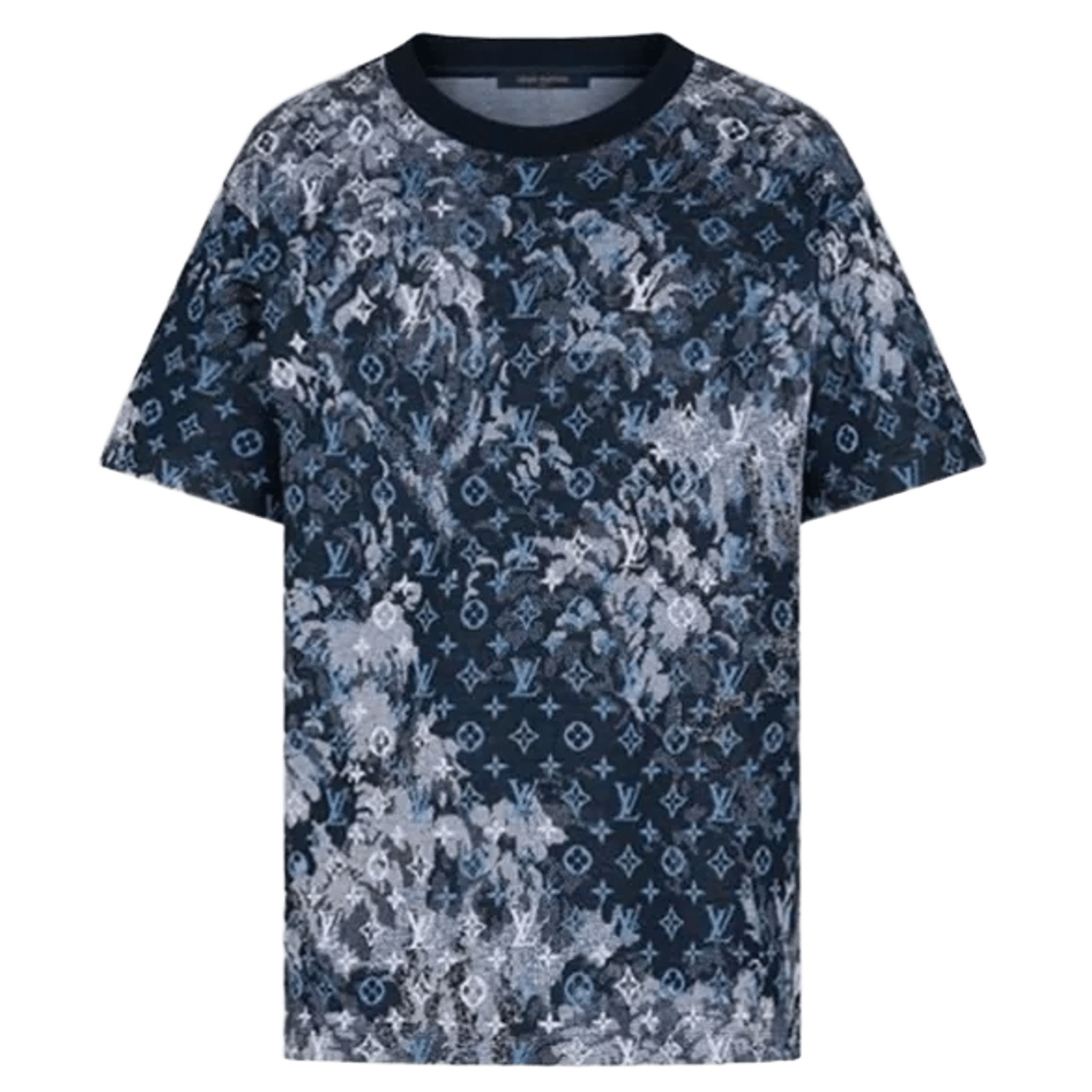 Louis Vuitton LV Monogram Tapestry Vintage Floral Pattern Short Sleeve T-shirt - Morely TrendsLouis Vuitton Type here:)