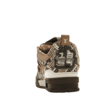 Louis Vuitton Skate Sneaker Brown Snakeskin