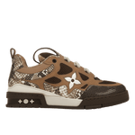 Louis Vuitton Skate Sneaker Brown Snakeskin