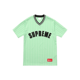 Supreme Pinstripe Baseball Jersey Mint Green - Morely TrendsSupreme Type here:)