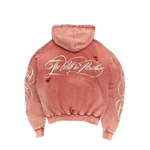Hellstar Path To Paradise Distressed Hoodie Washed Red - Morely TrendsHellstar Type here:)
