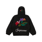 Supreme Needlepoint Hooded Jacket Black