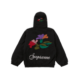 Supreme Needlepoint Hooded Jacket Black