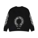 Chrome Hearts Horseshoe Crewneck Black