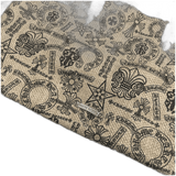 Chrome Hearts Monogram Logo Woven Beach Bag