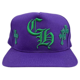 Chrome Hearts Cross Patch Trucker Hat 'Purple/Green' - Morely TrendsChrome Hearts Type here:)