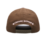 Chrome Hearts CH Baseball Hat Brown/Pink