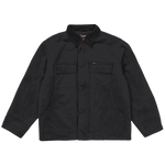 Supreme Old English Canvas Work Jacket Black