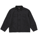 Supreme Old English Canvas Work Jacket Black