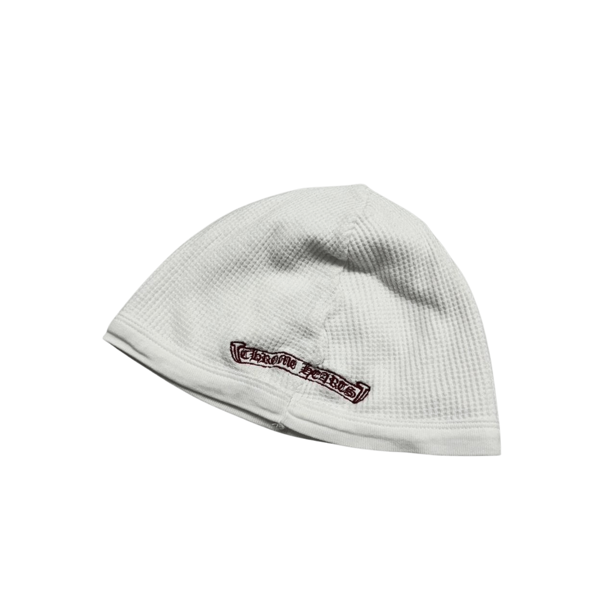 Chrome Hearts Vintage Cross & Scroll Logo Thermal Skully Beanie Chrome Hearts Vintage Cross & Scroll Logo Thermal Skully Beanie