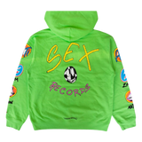 Chrome Hearts x Matty Boy Sex Records Hoodie Citrus Green