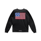 Chrome Hearts USA Flag Dagger Long Sleeve T-Shirt - Morely TrendsChrome Hearts Type here:)