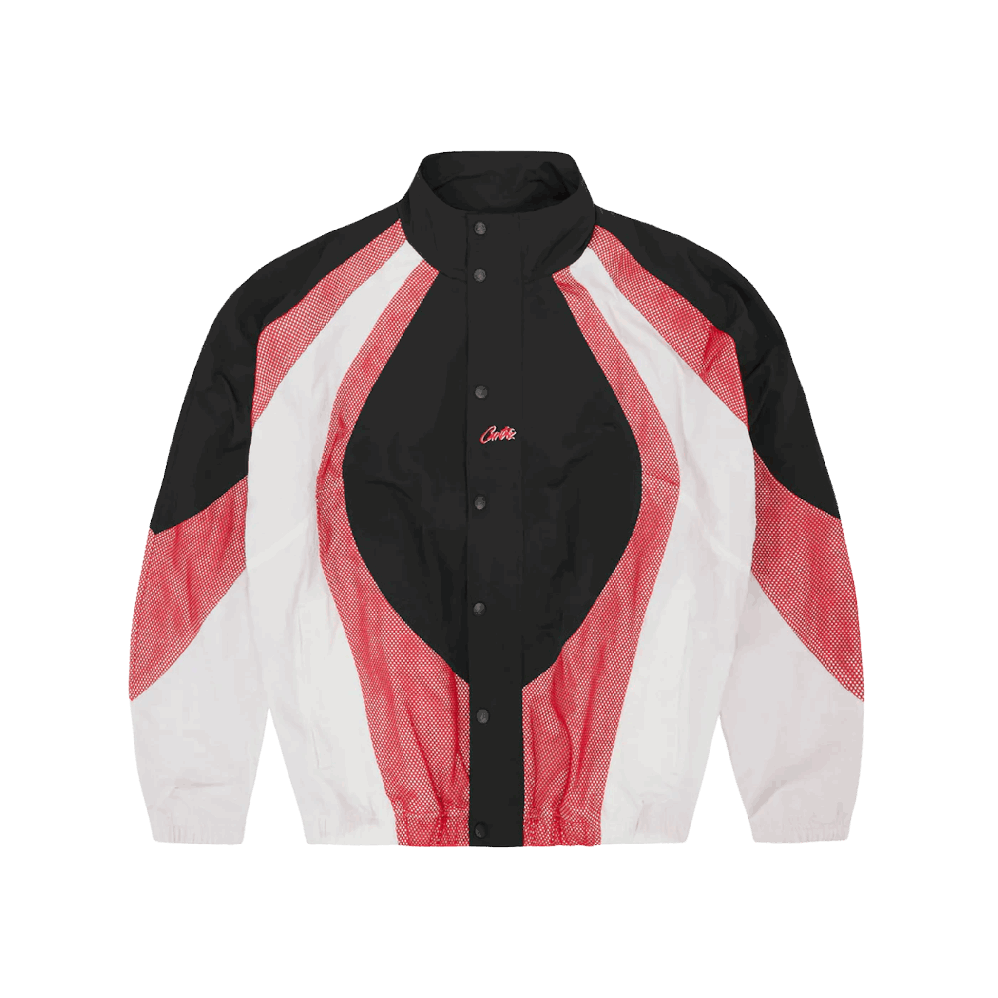 Corteiz Vertigo Shuku Jacket Black/Red