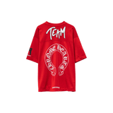 Chrome Hearts x Matty Boy Football Form Short Sleeve Jersey Red - Morely TrendsChrome Hearts Type here:)