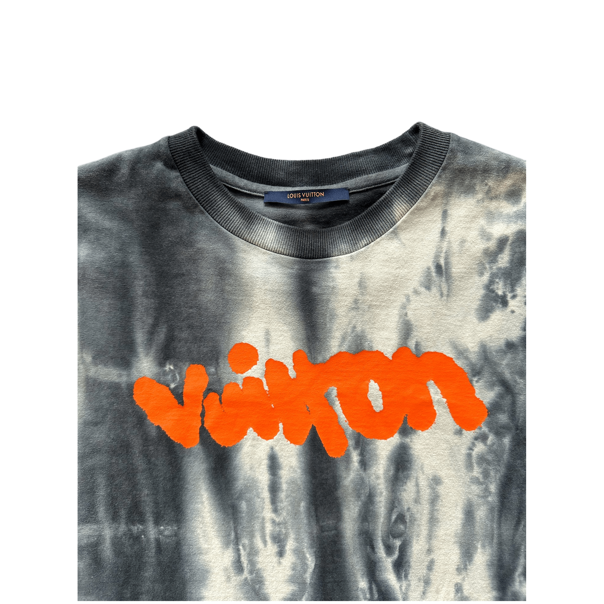 Louis Vuitton Tie Dye Orange Signature T-Shirt - Morely TrendsLouis Vuitton Type here:)