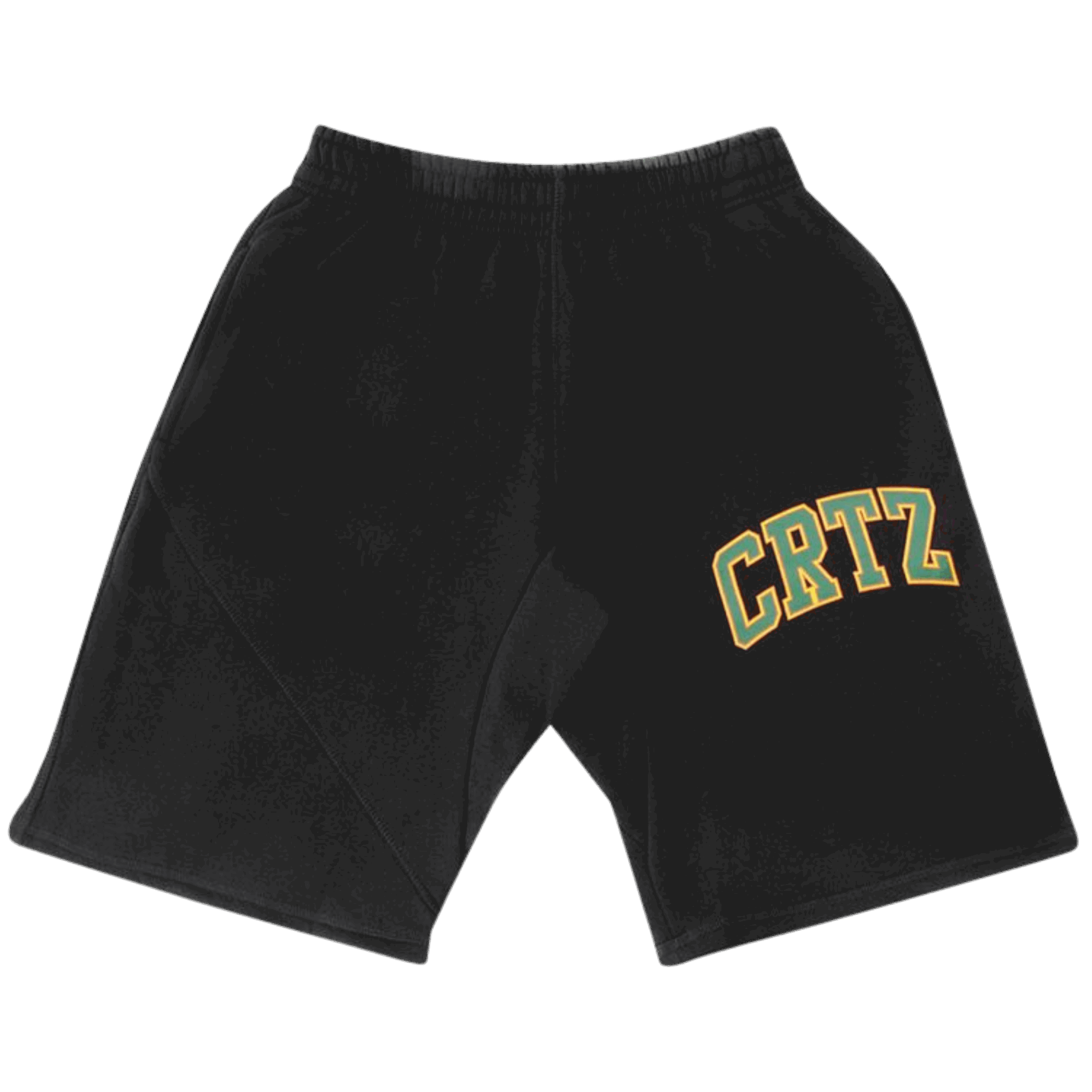 Corteiz Crtz Dropout Shorts Black/Green