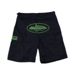 Corteiz Guerillaz Shorts Black/Green