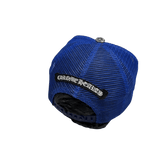 Chrome Hearts Men's Blue Trucker Cap Camo Cross