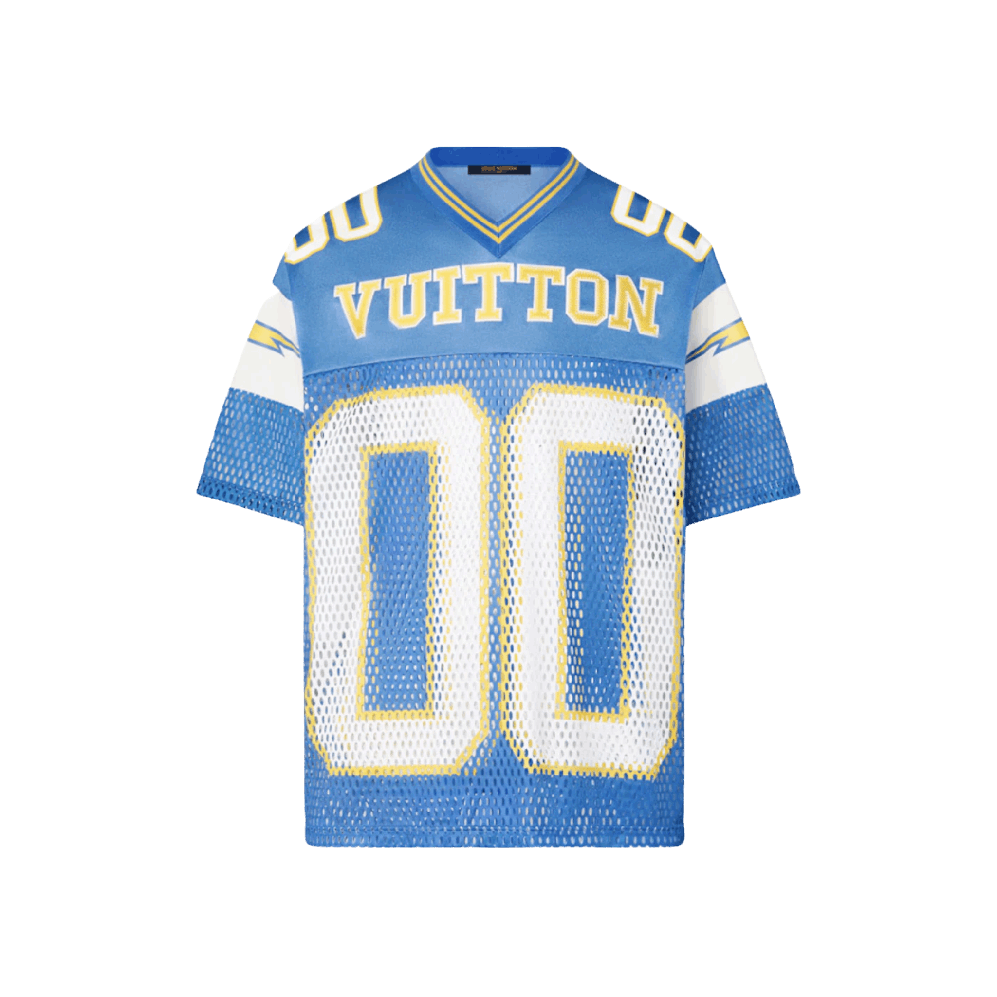 Louis Vuitton Sporty T-shirt with Patch Blue