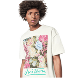 Louis Vuitton LV Flower Tapestry Print T-shirt Milky White - Morely TrendsLouis Vuitton Type here:)