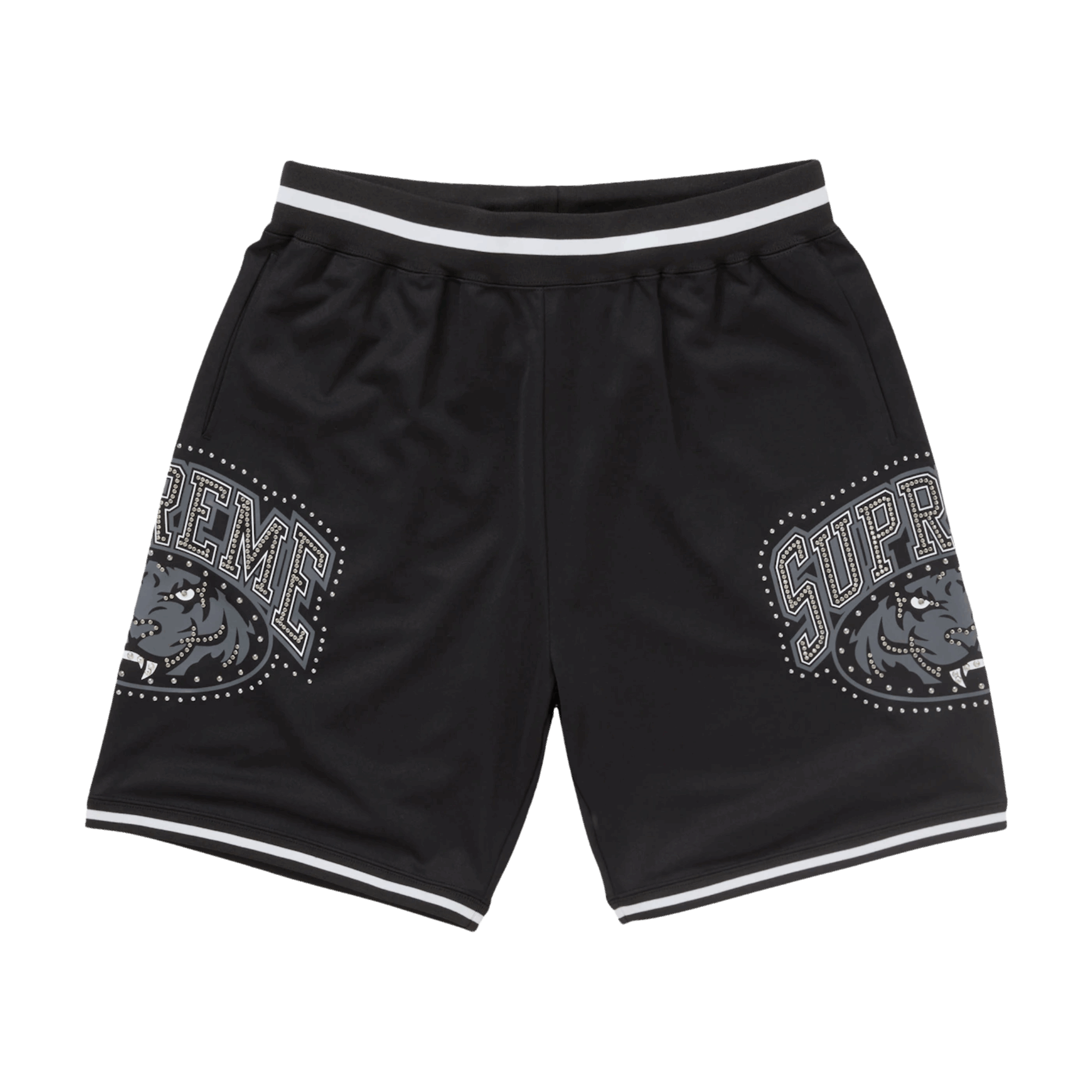 Supreme Studded Basketball Short Black
