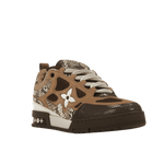 Louis Vuitton Skate Sneaker Brown Snakeskin