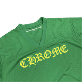 Chrome Hearts Men's Green and Yellow T-shirt