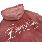 Hellstar Path To Paradise Distressed Hoodie Washed Red - Morely TrendsHellstar Type here:)
