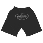 Corteiz Alcatraz Shorts Triple Black