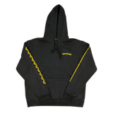 Chrome Hearts Plus Logo Pullover Hoodie Black/Yellow