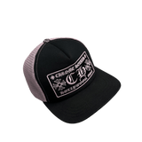 Chrome Hearts CH Hollywood Trucker Hat Black/Pink