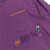 Chrome Hearts Matty Boy That's That Long Sleeve T-Shirt Purple