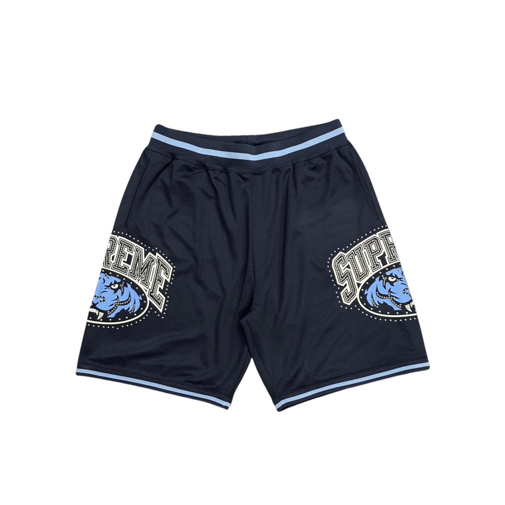 Supreme Studded Basketball Short Navy