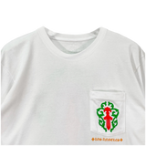 Chrome Hearts Los Angeles Dagger Logo Long Sleeve T-Shirt White