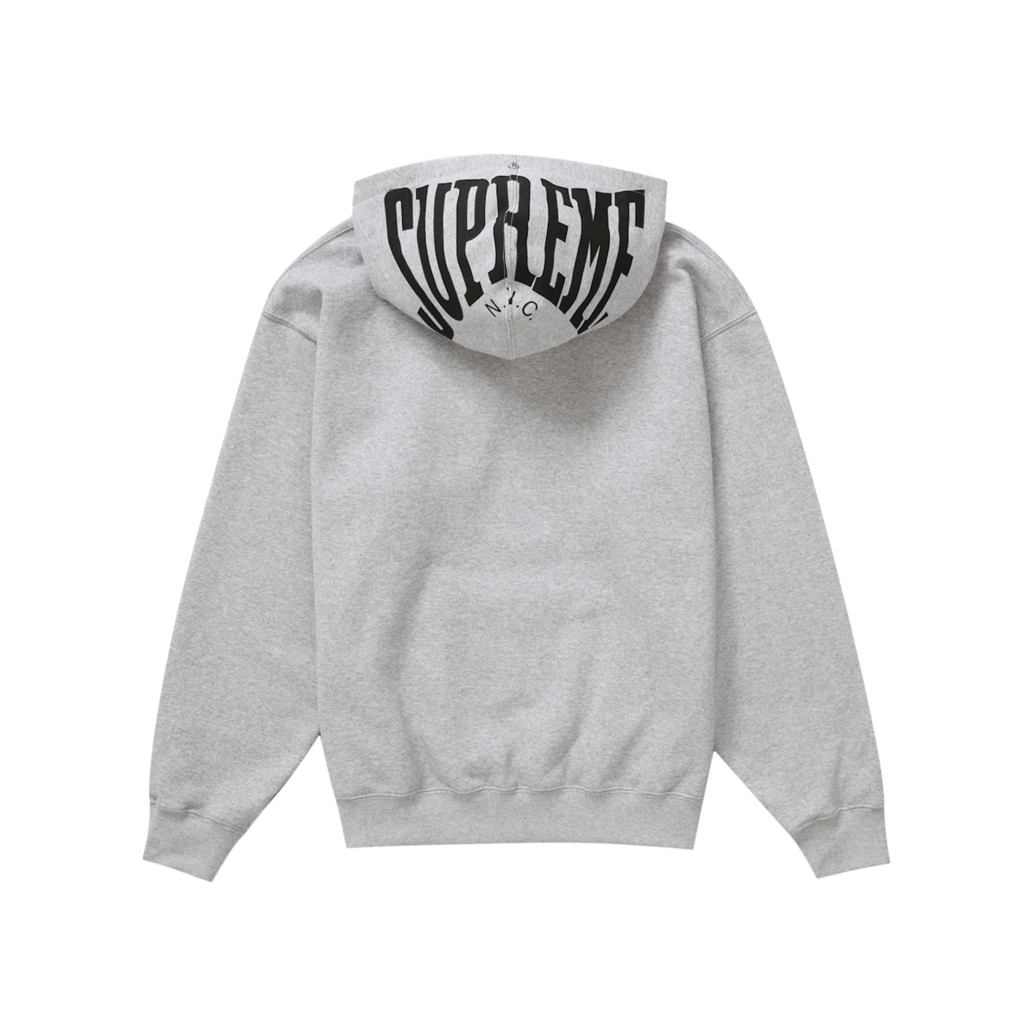 Supreme Warm Up Hooded Sweatshirt SS24 Heather Grey