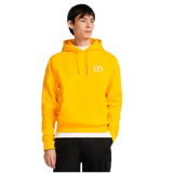 Dior CD Icon Hooded Sweatshirt Canary Yellow