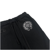 Chrome Hearts Horseshoe Logo Joggers Black