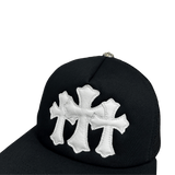 Chrome Hearts Cemetery Trucker Hat Black