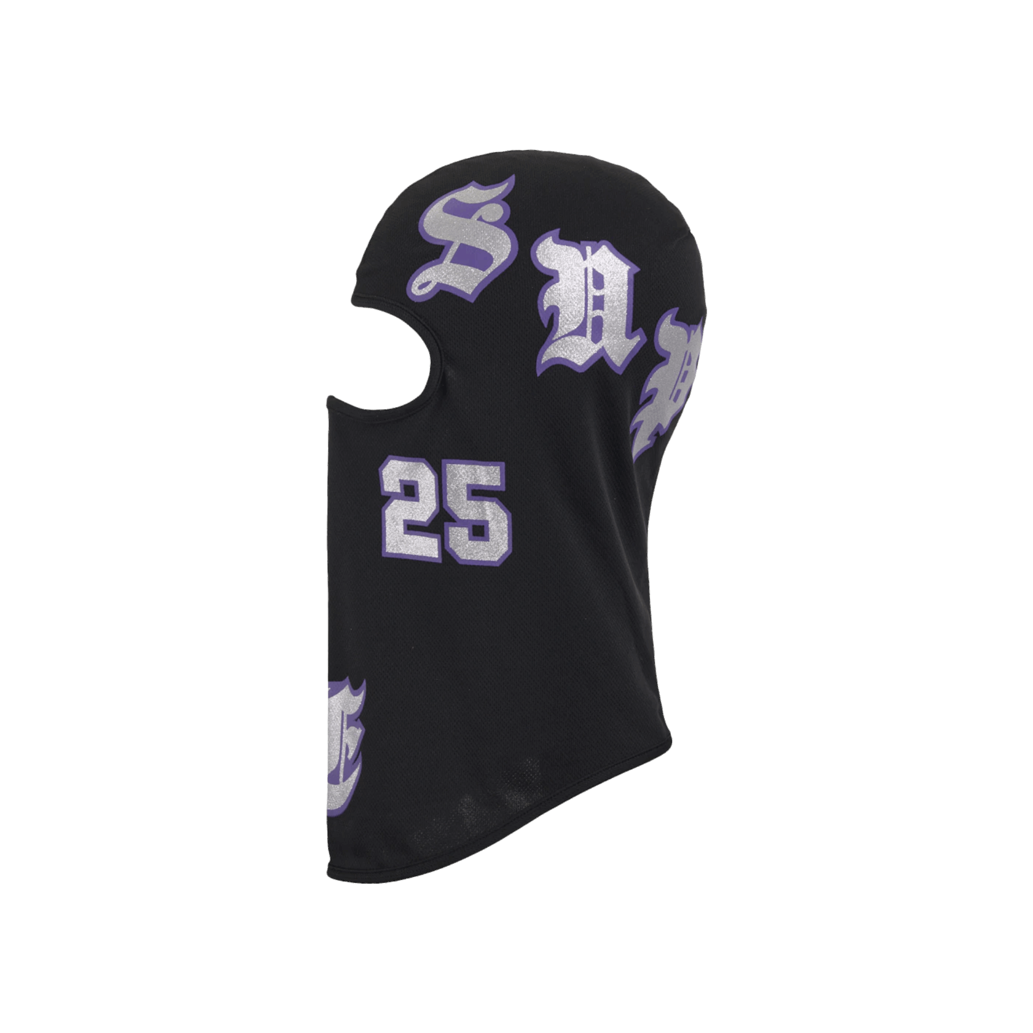 Supreme Old English Lightweight Balaclava Black