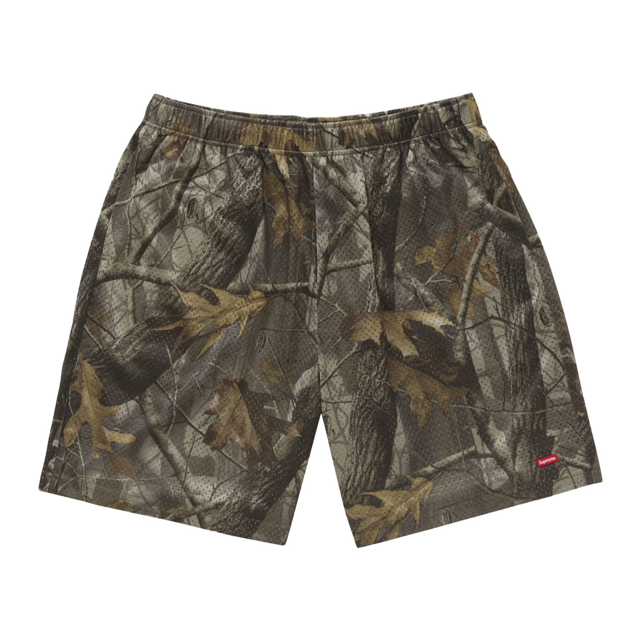 Supreme Small Box Baggy Mesh Short (SS25) Realtree Hardwoods Camo
