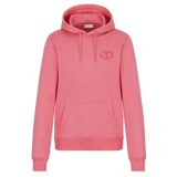 Dior CD Icon Hooded Sweatshirt Rose Pink