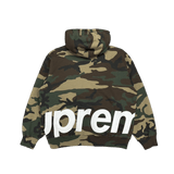 Supreme Big Logo Zip Up Hoodie Camo - Morely TrendsSupreme Type here:)