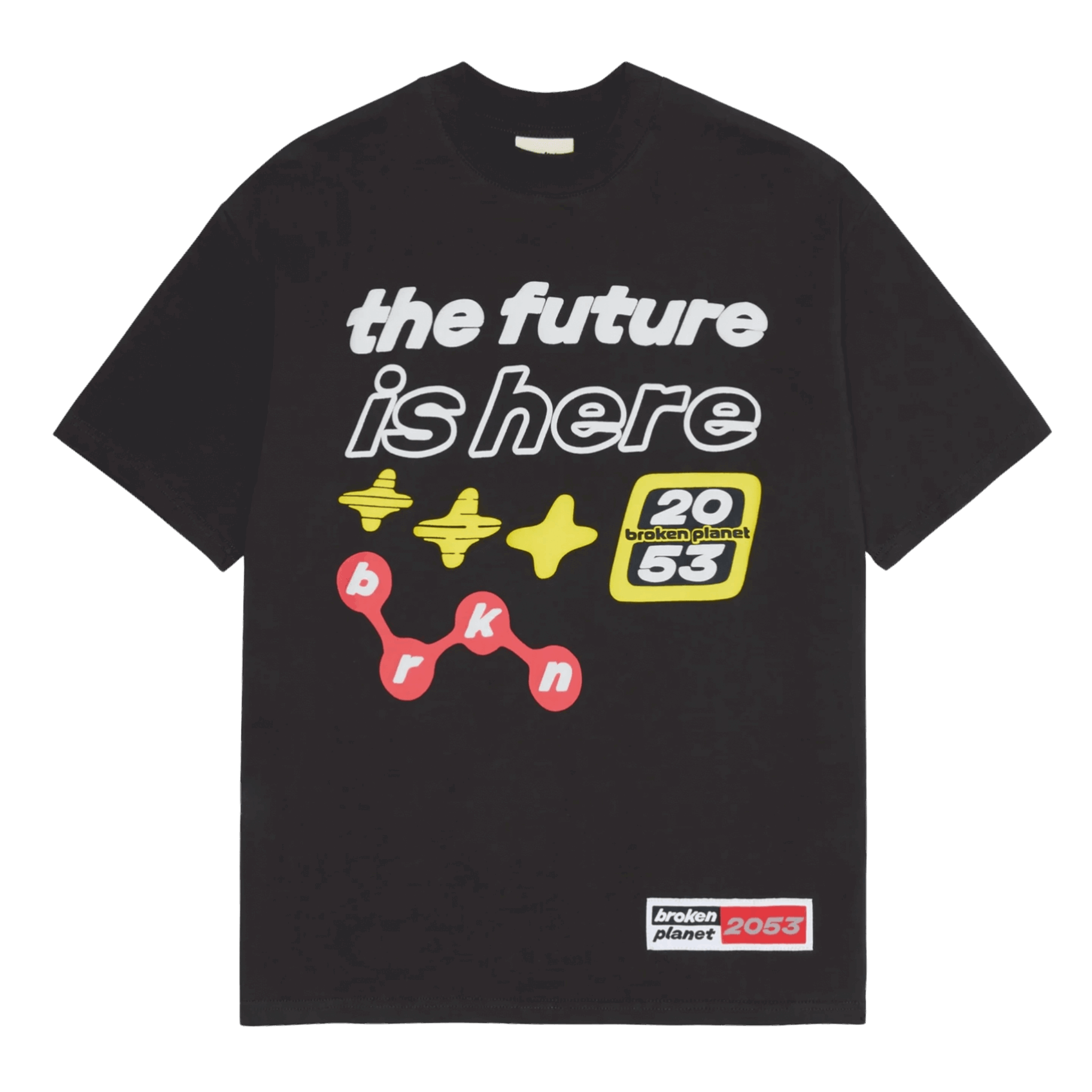 Broken Planet The Future Is Here T-shirt Black