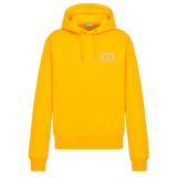 Dior CD Icon Hooded Sweatshirt Canary Yellow