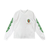 Chrome Hearts Los Angeles Dagger Logo Long Sleeve T-Shirt White