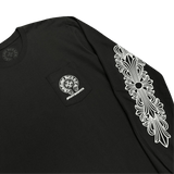 Chrome Hearts Manchester Exclusive Horseshoe Logo Long Sleeve T-Shirt Black