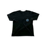 Chrome Hearts Blue Triple Cross T-Shirt Black - Morely TrendsChrome Hearts Type here:)