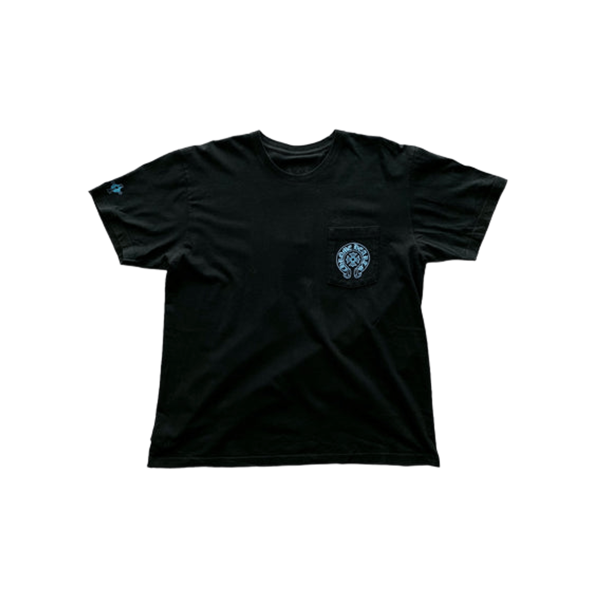 Chrome Hearts Blue Triple Cross T-Shirt Black - Morely TrendsChrome Hearts Type here:)